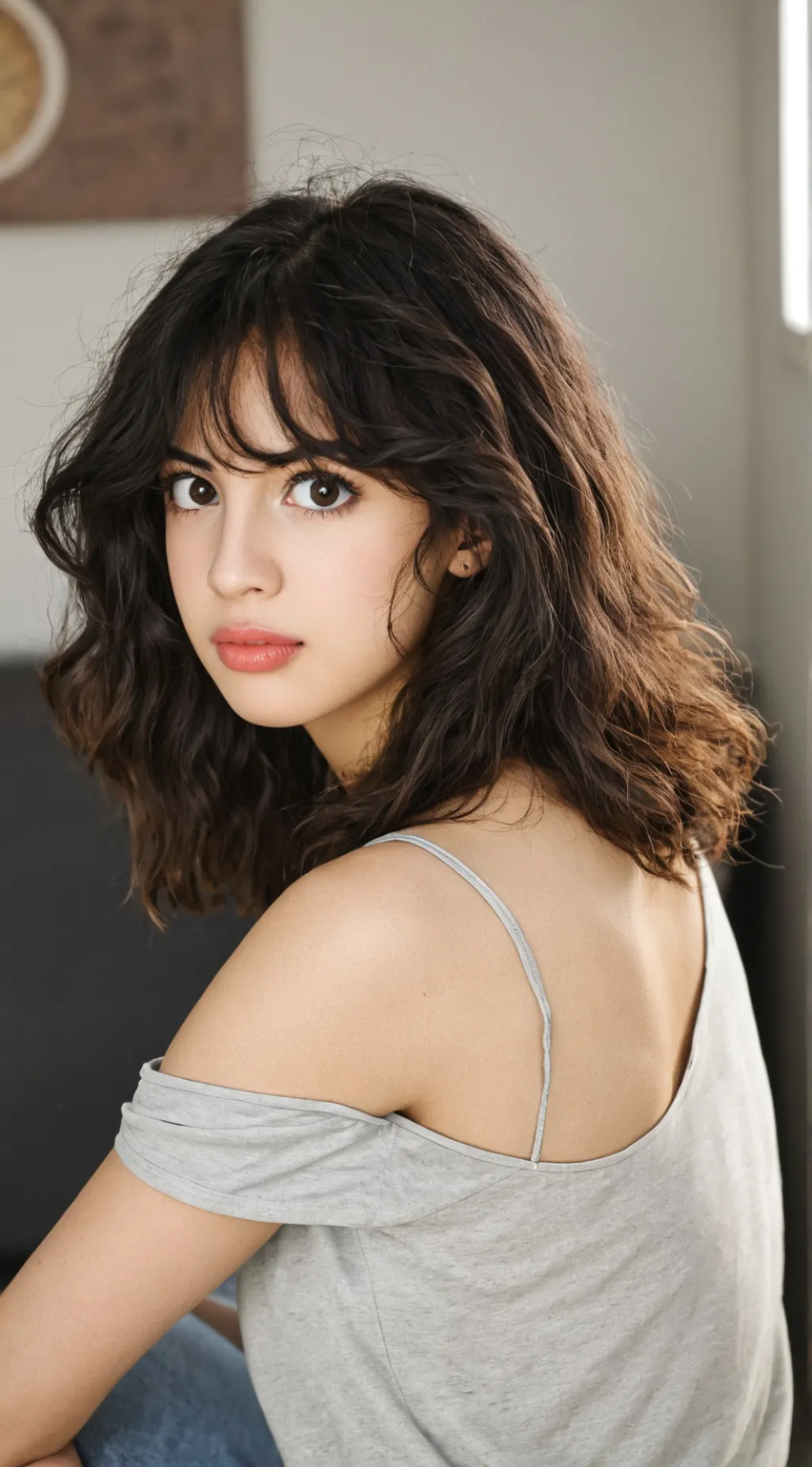 ai character: Aimee Lee Hammett  background