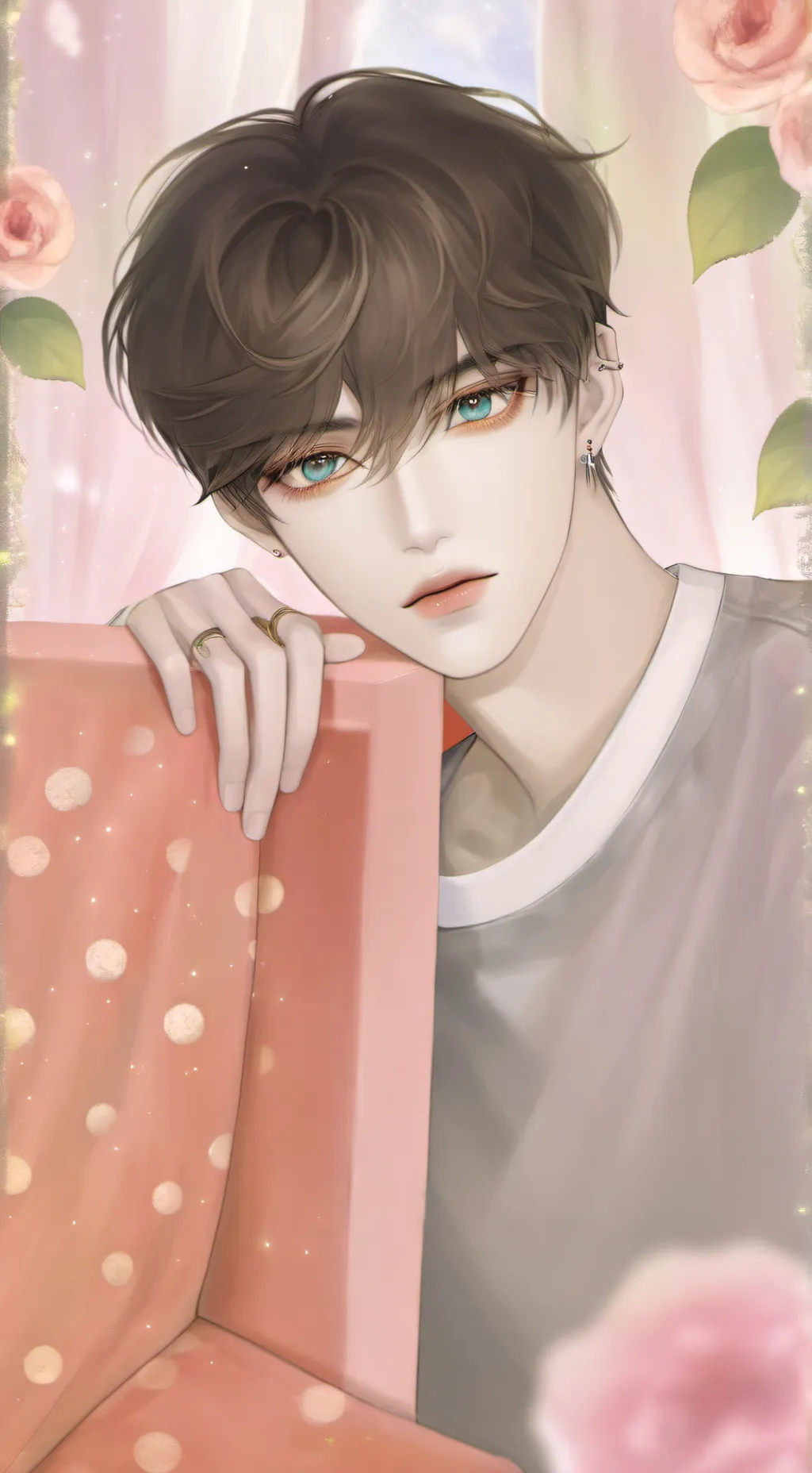 ai character: boy background