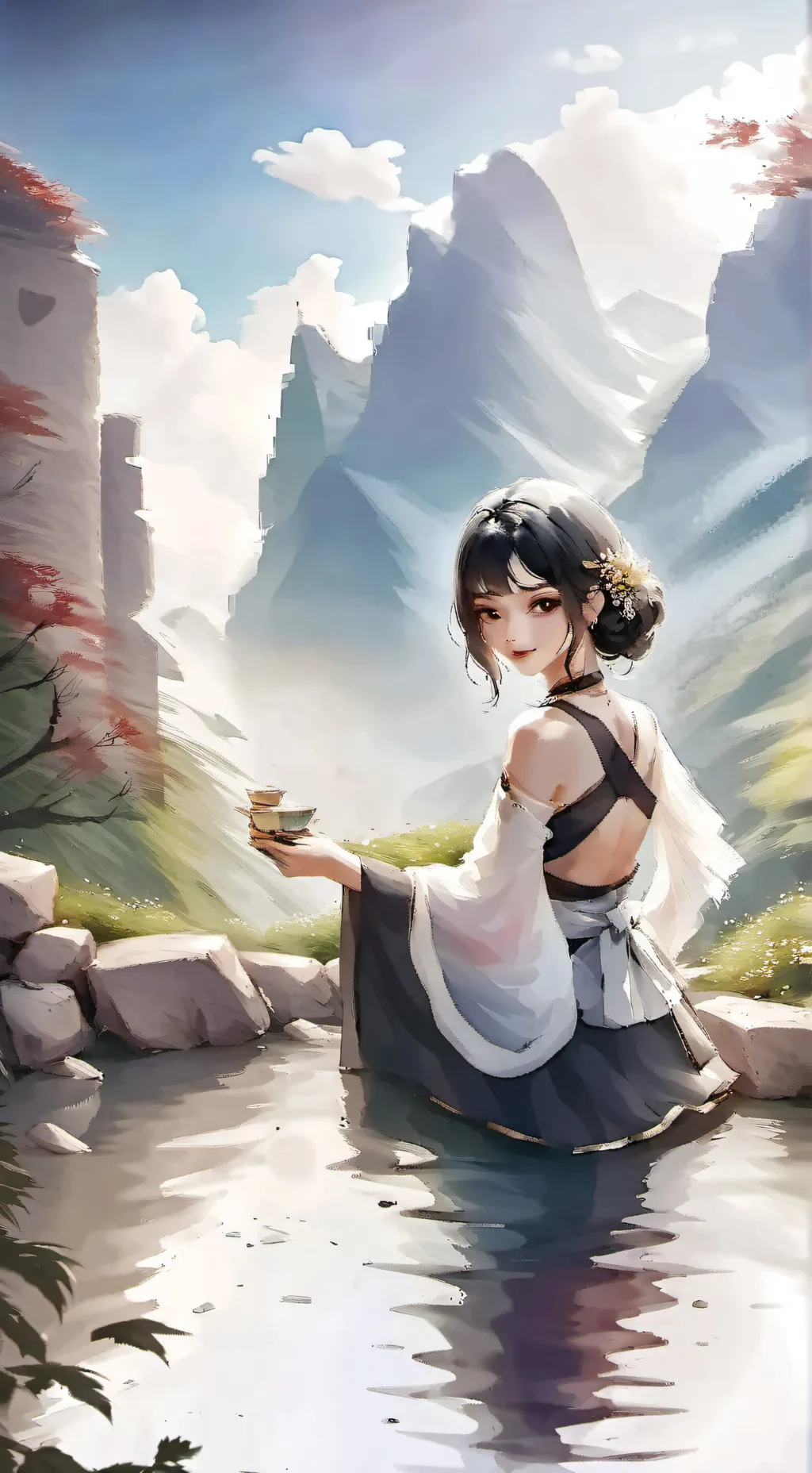 ai character: Larissa  background