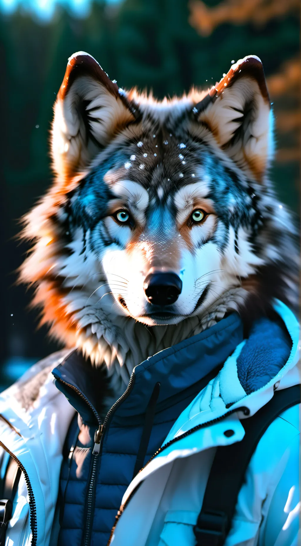 ai character: Furry clan. background