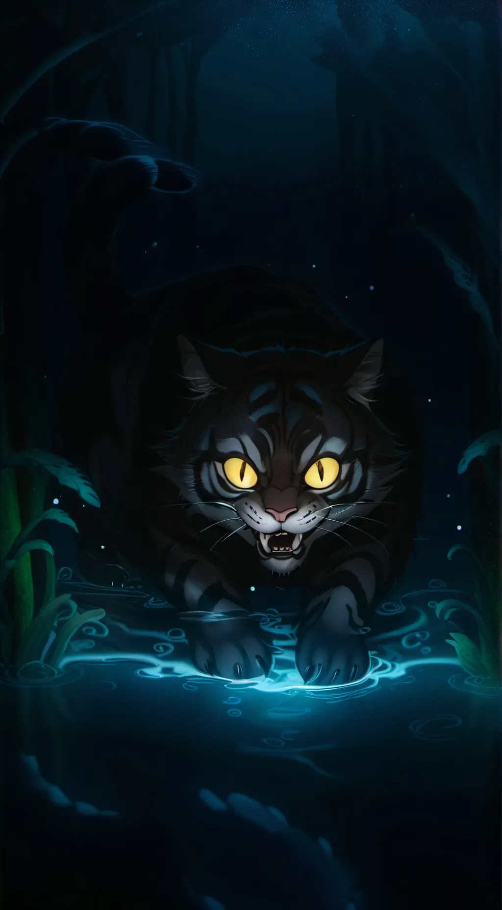 ai character: void background