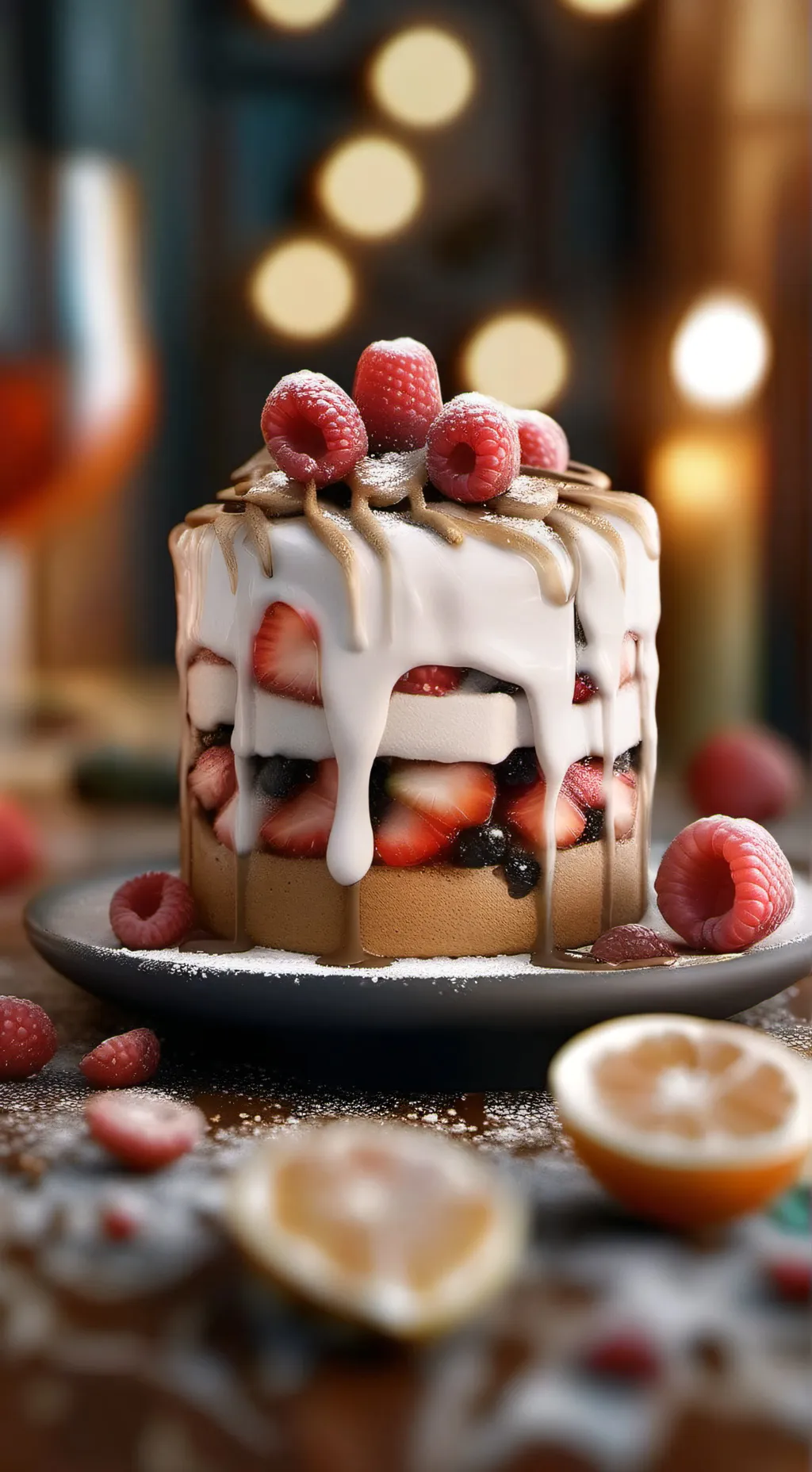 ai character: Cake🪞 background