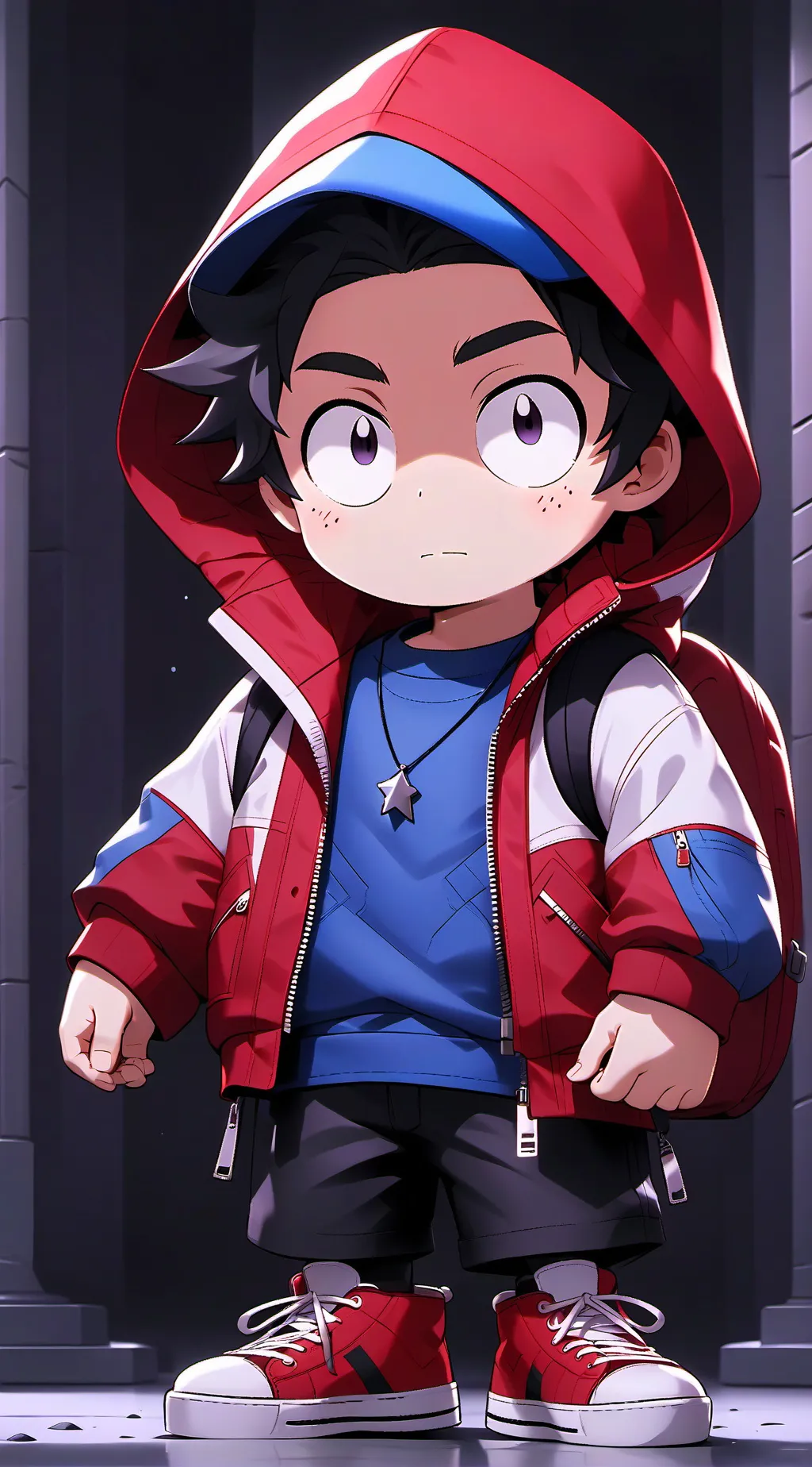 ai character: ❤Stan🫐 background