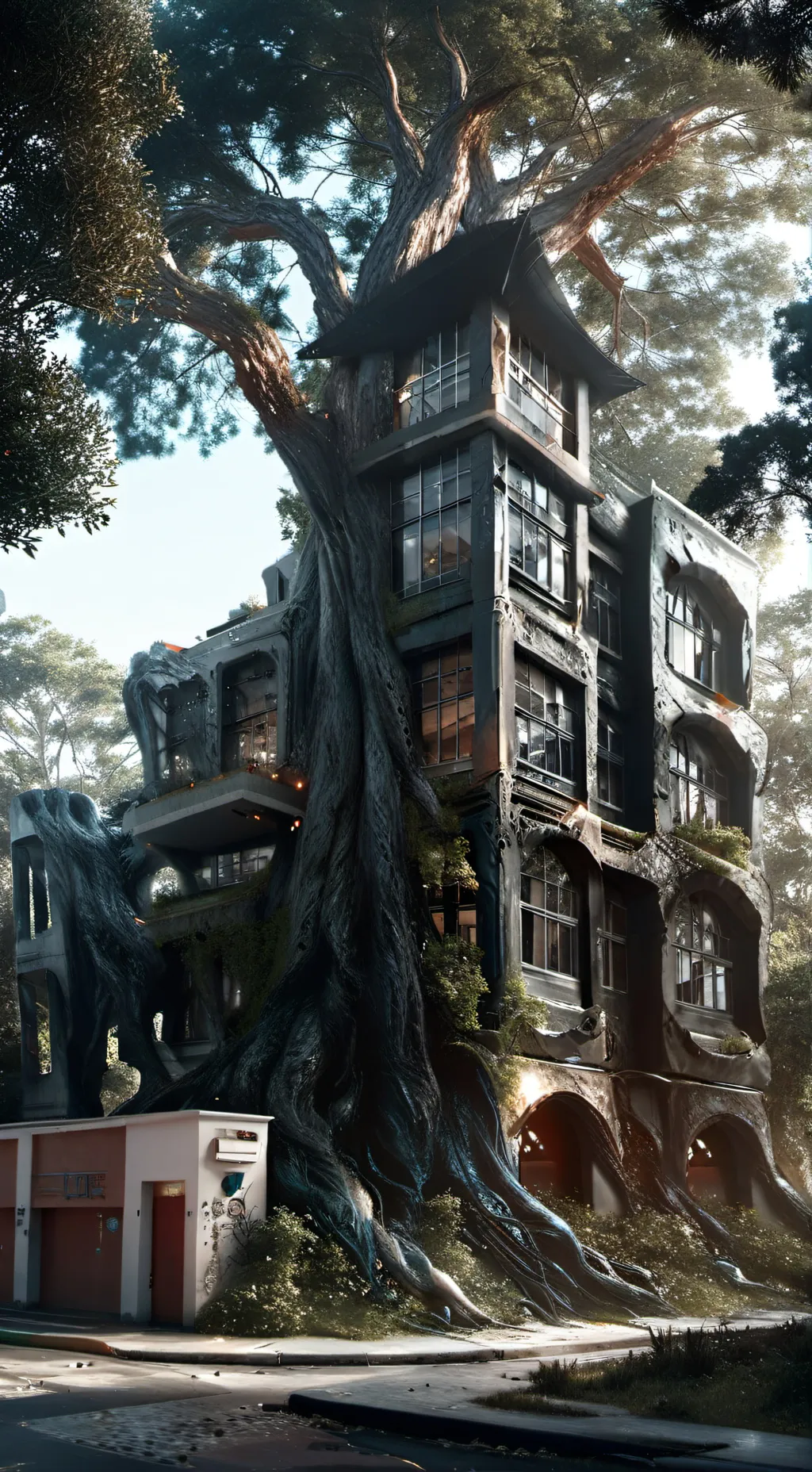 ai character: sg school background