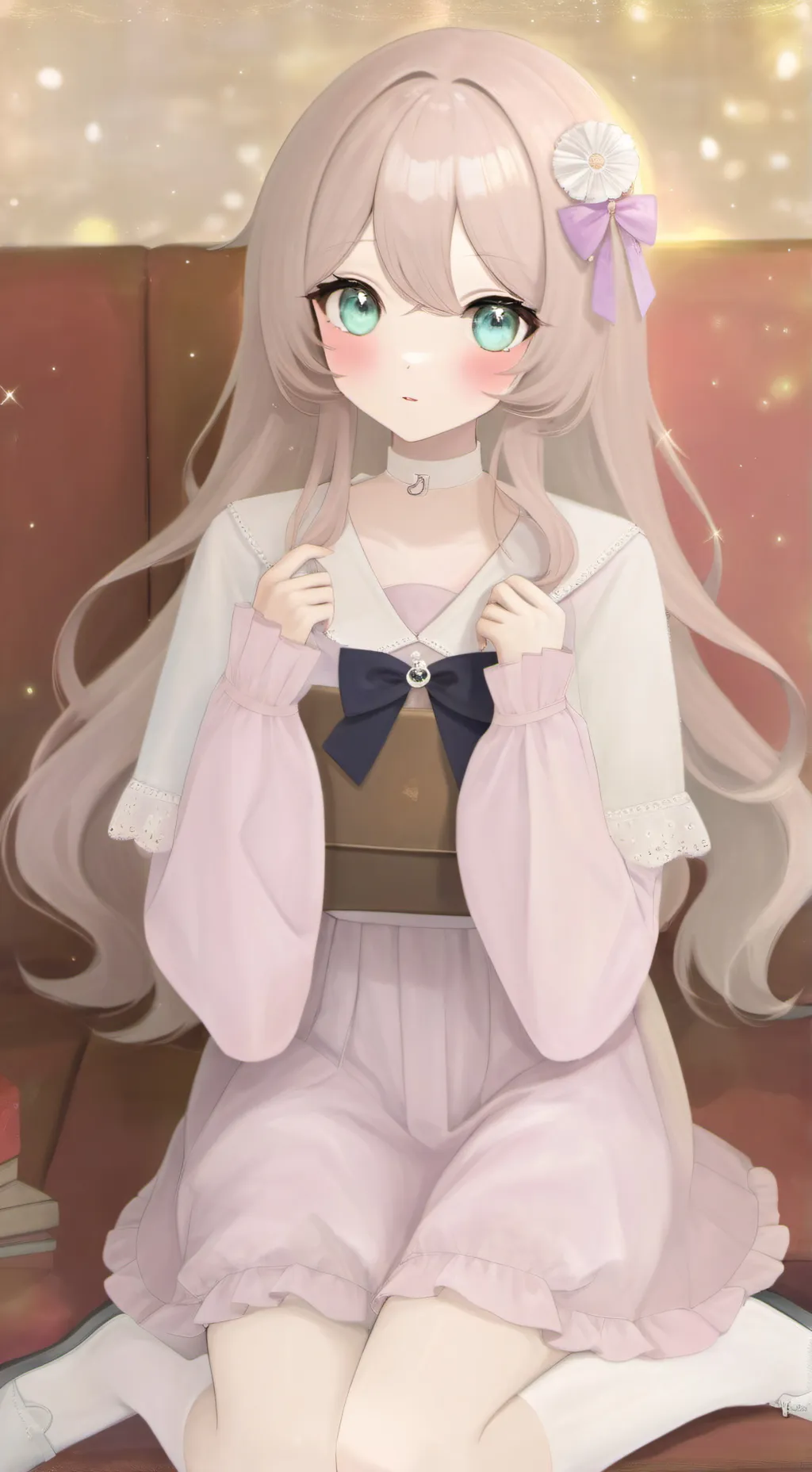 ai character: Luna background