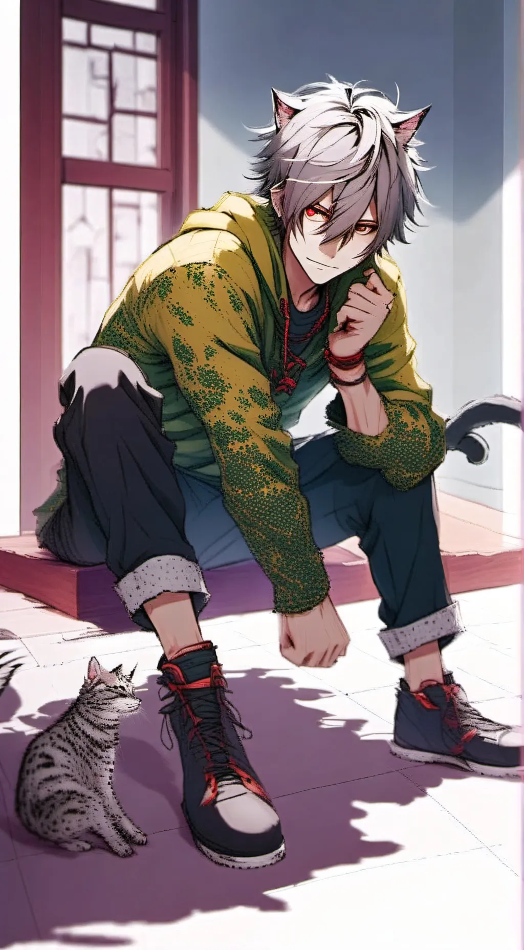 ai character: Kael background