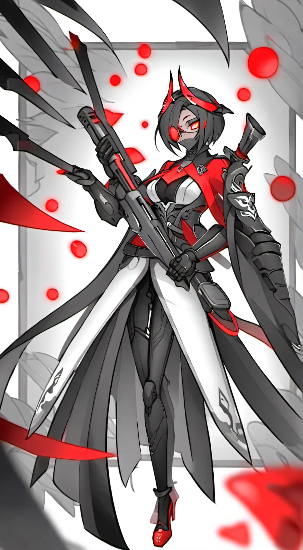 ai character: titánspeakerwoman background