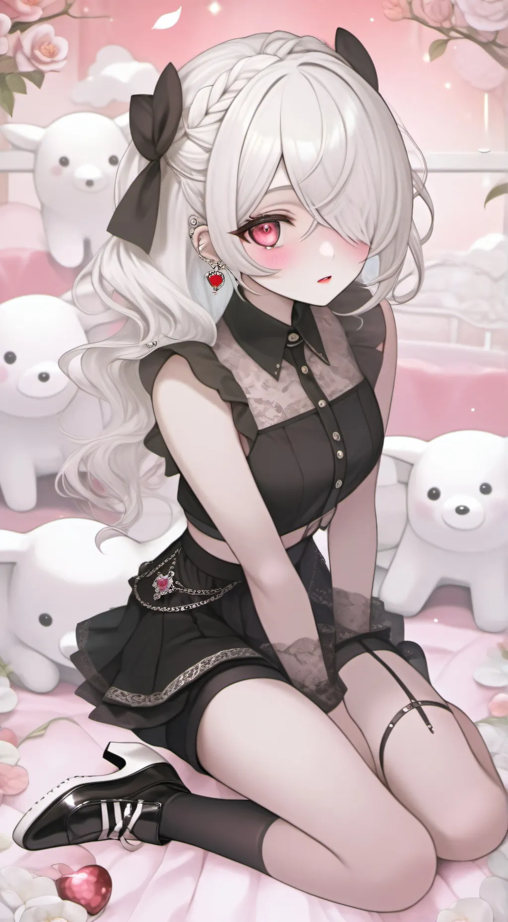 ai character:  ♕vee^᪲᪲᪲ background