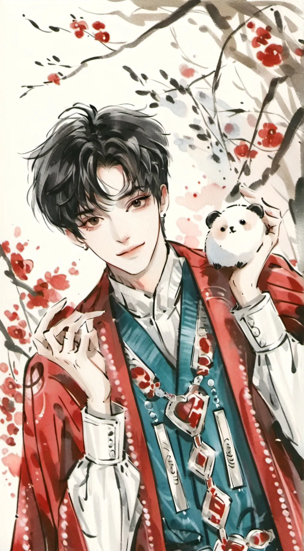 ai character: oliver background