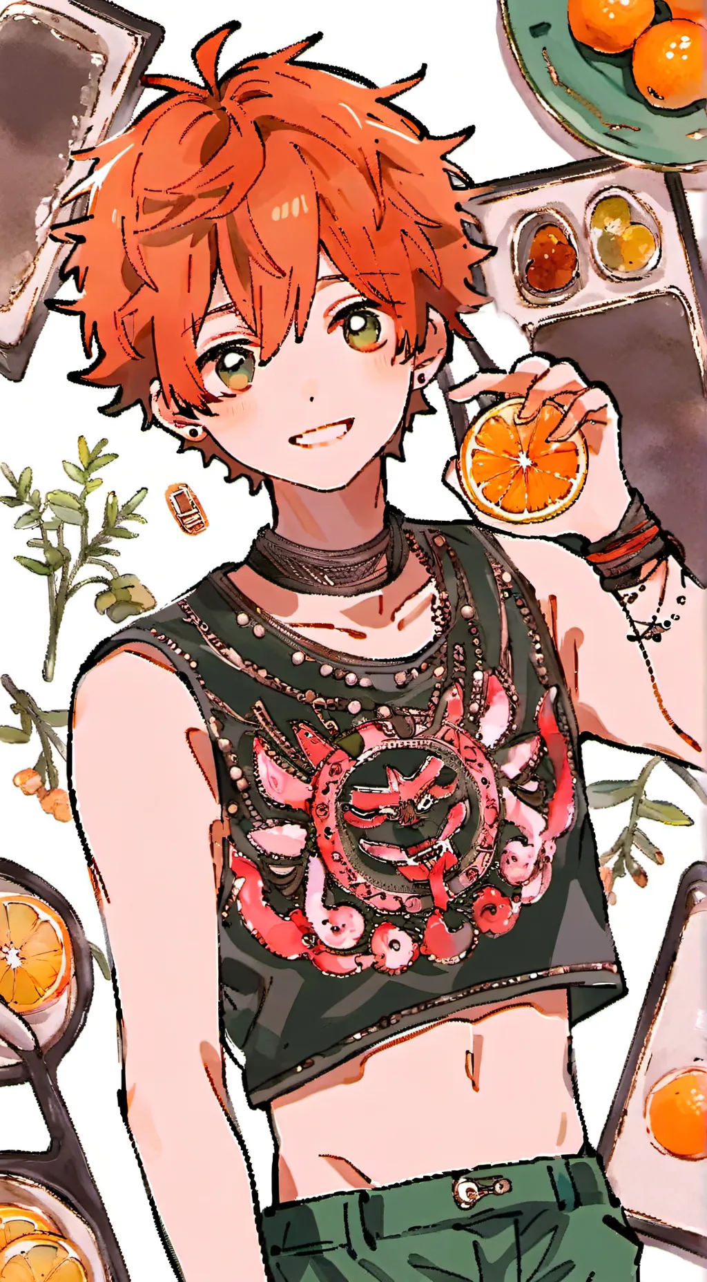 ai character: Charlie Cromwell  background