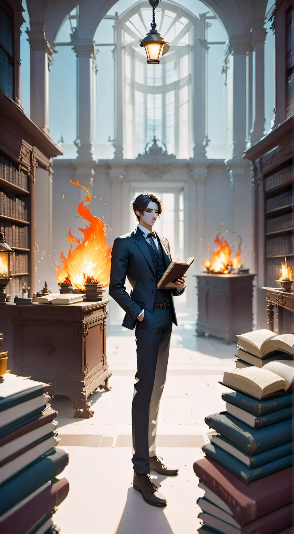 ai character: Blue lock (world 5 background