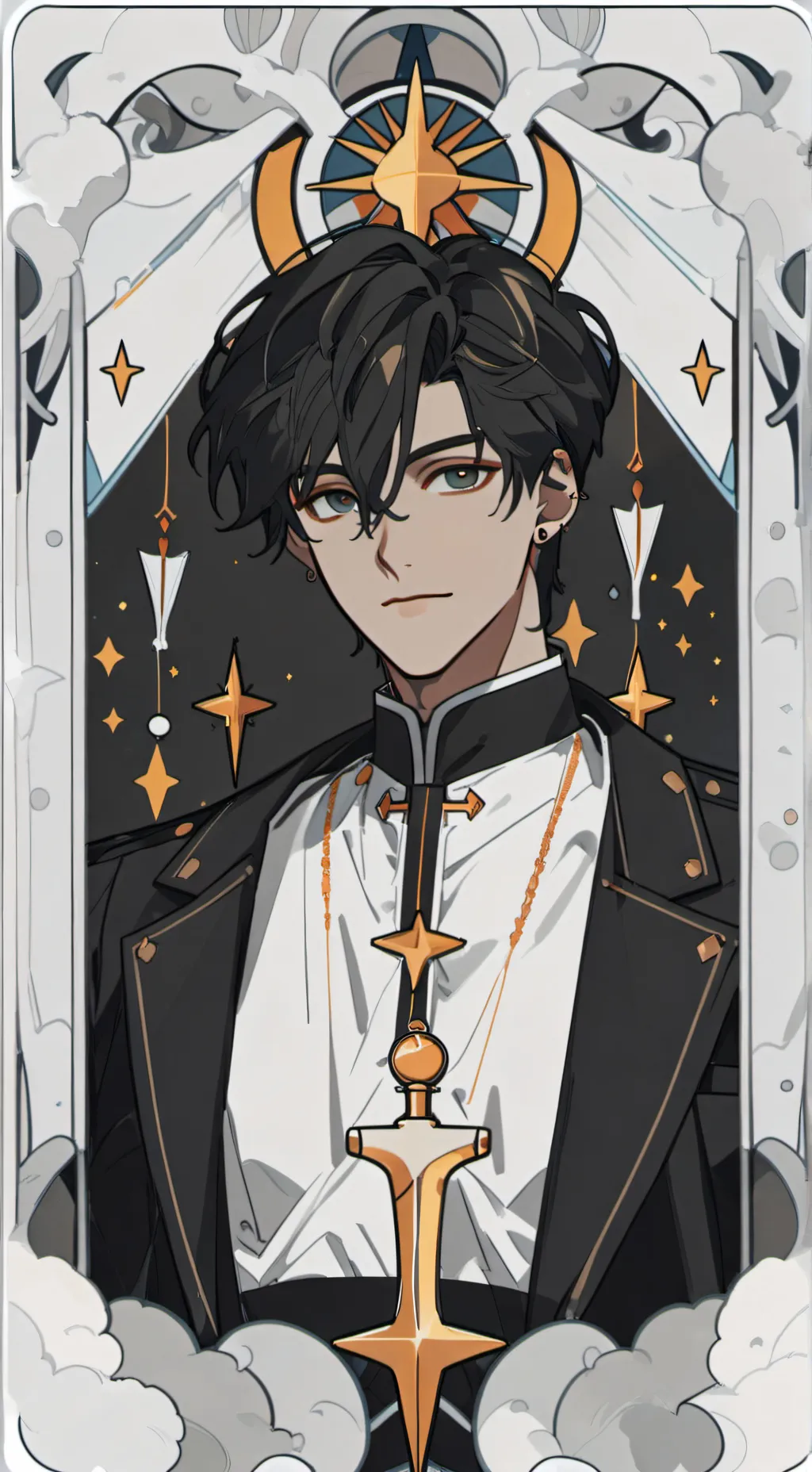 ai character: Xavier  background