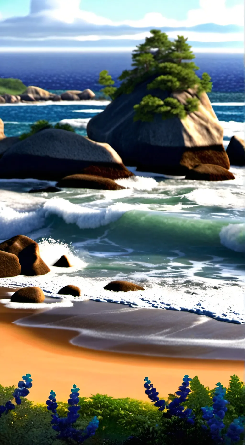 ai character: ~☆Pebble☆~ background