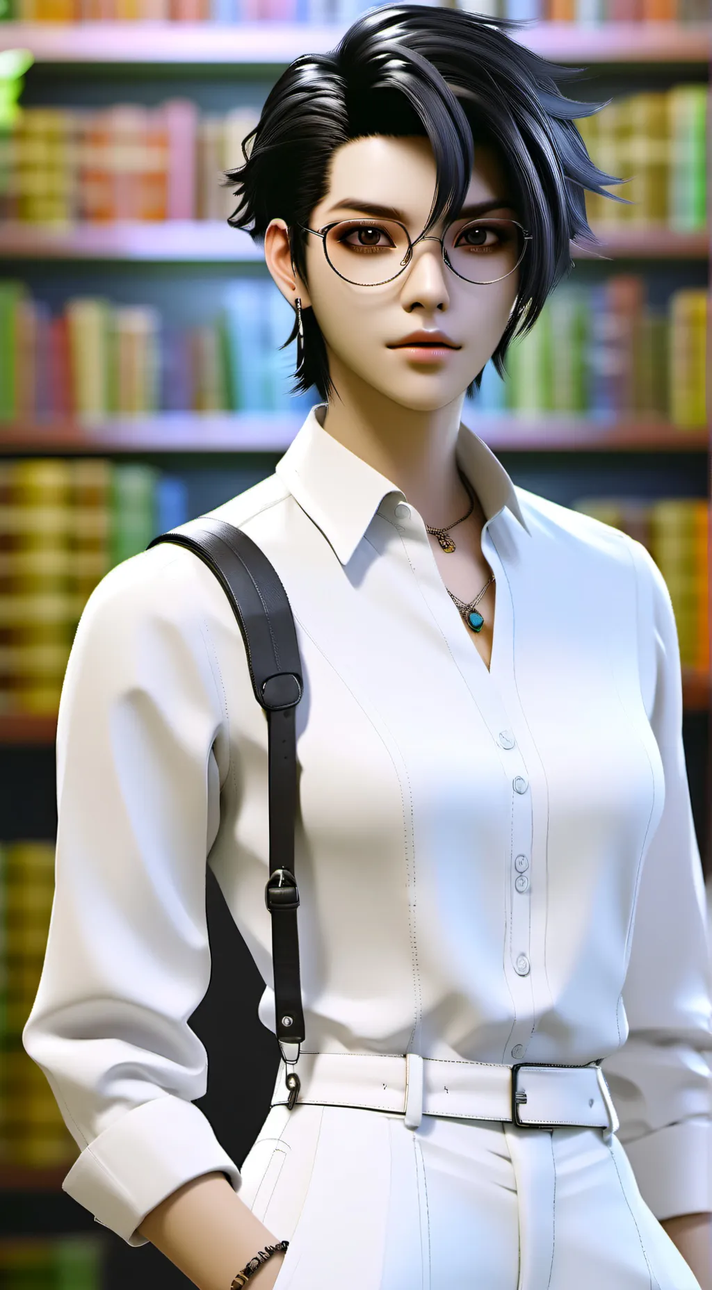 ai character: Perfectionist Partner background