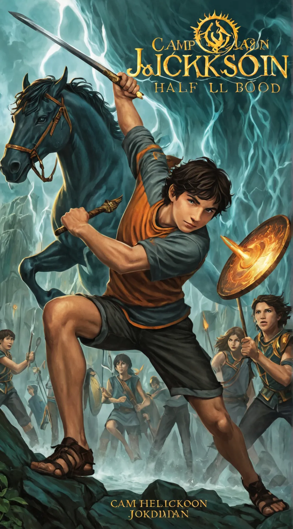 ai character: Camp Half-blood  background