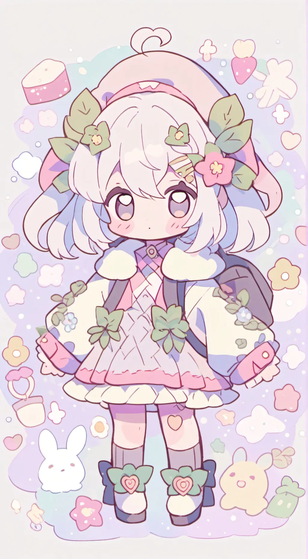 ai character: Sandy_Bebe background