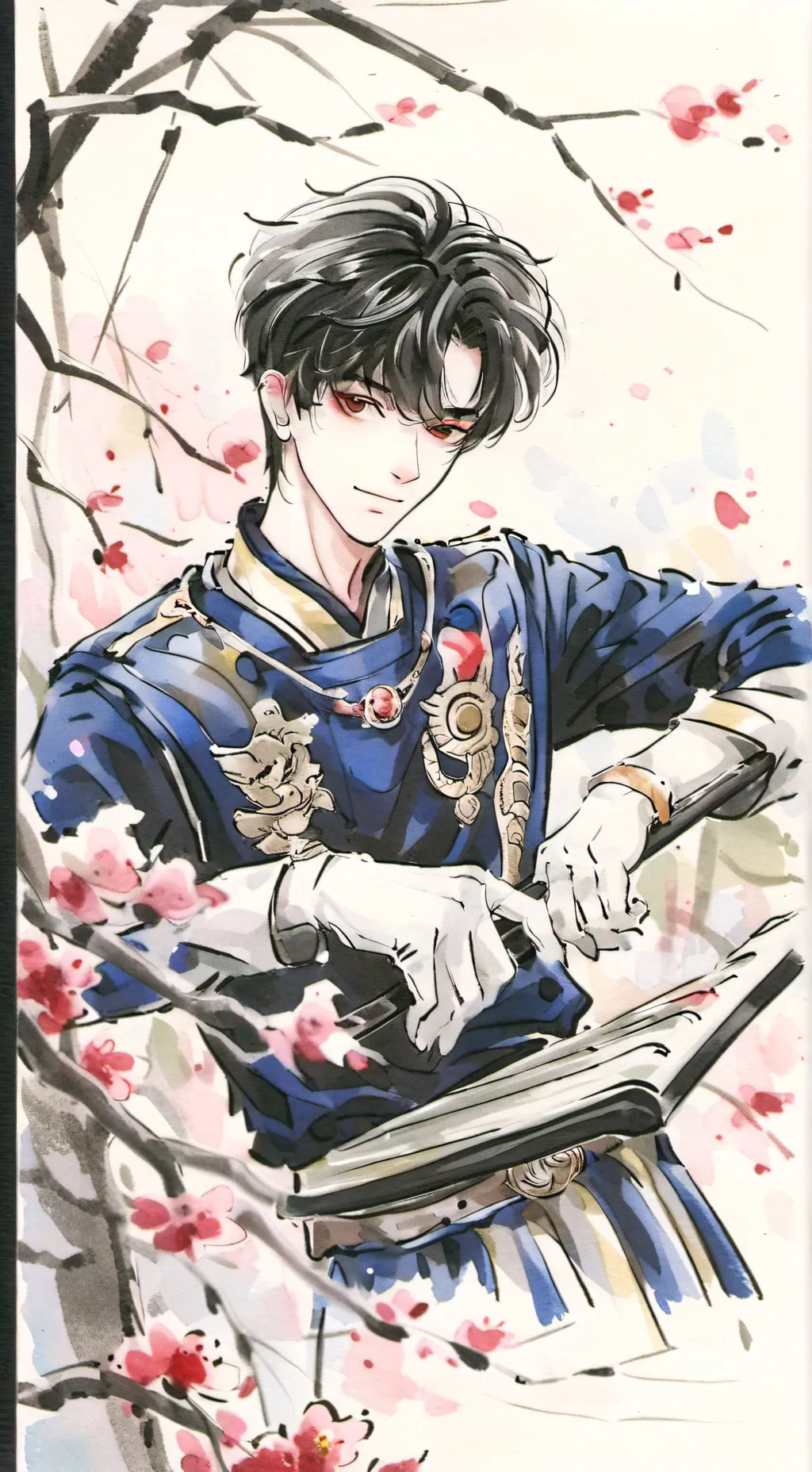 ai character: Michael  background