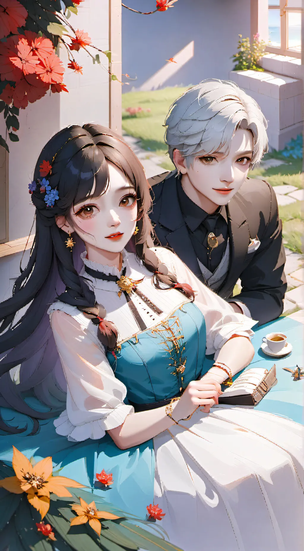 ai character: Karla  background