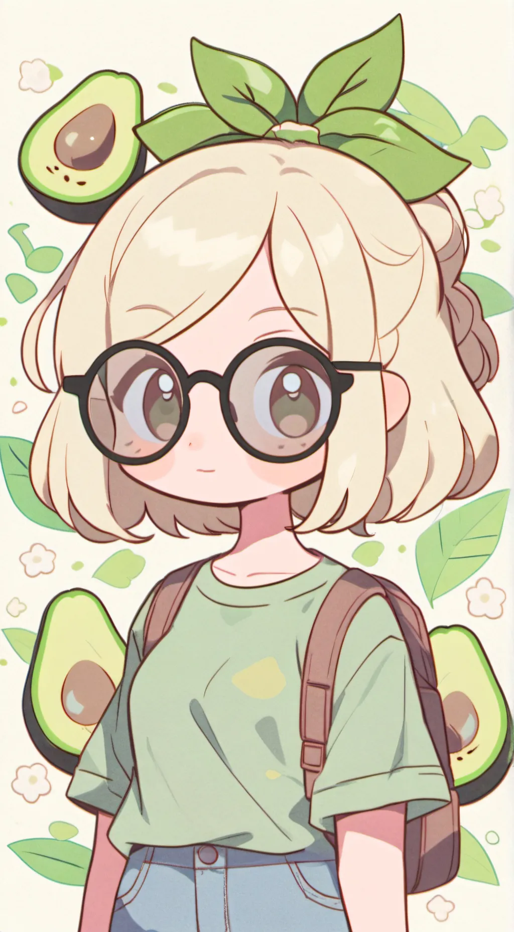 ai character: lil sister  background