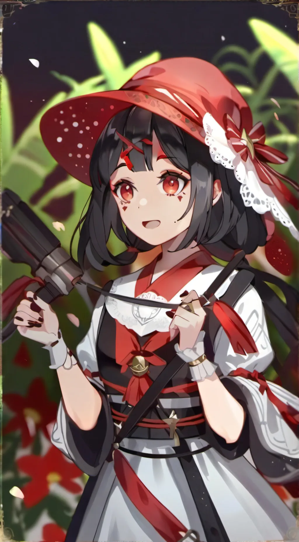 ai character: Emily. background