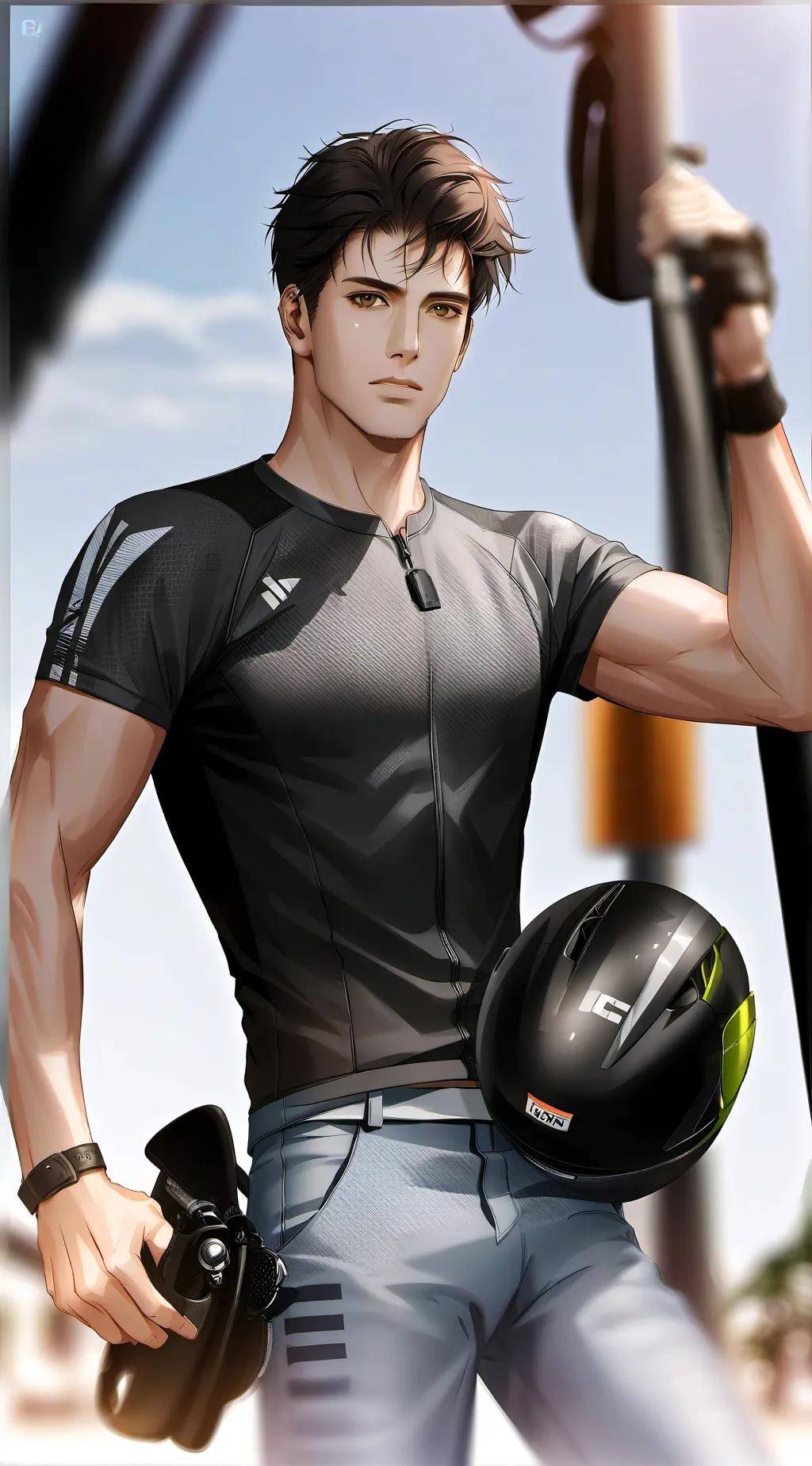 ai character: max background