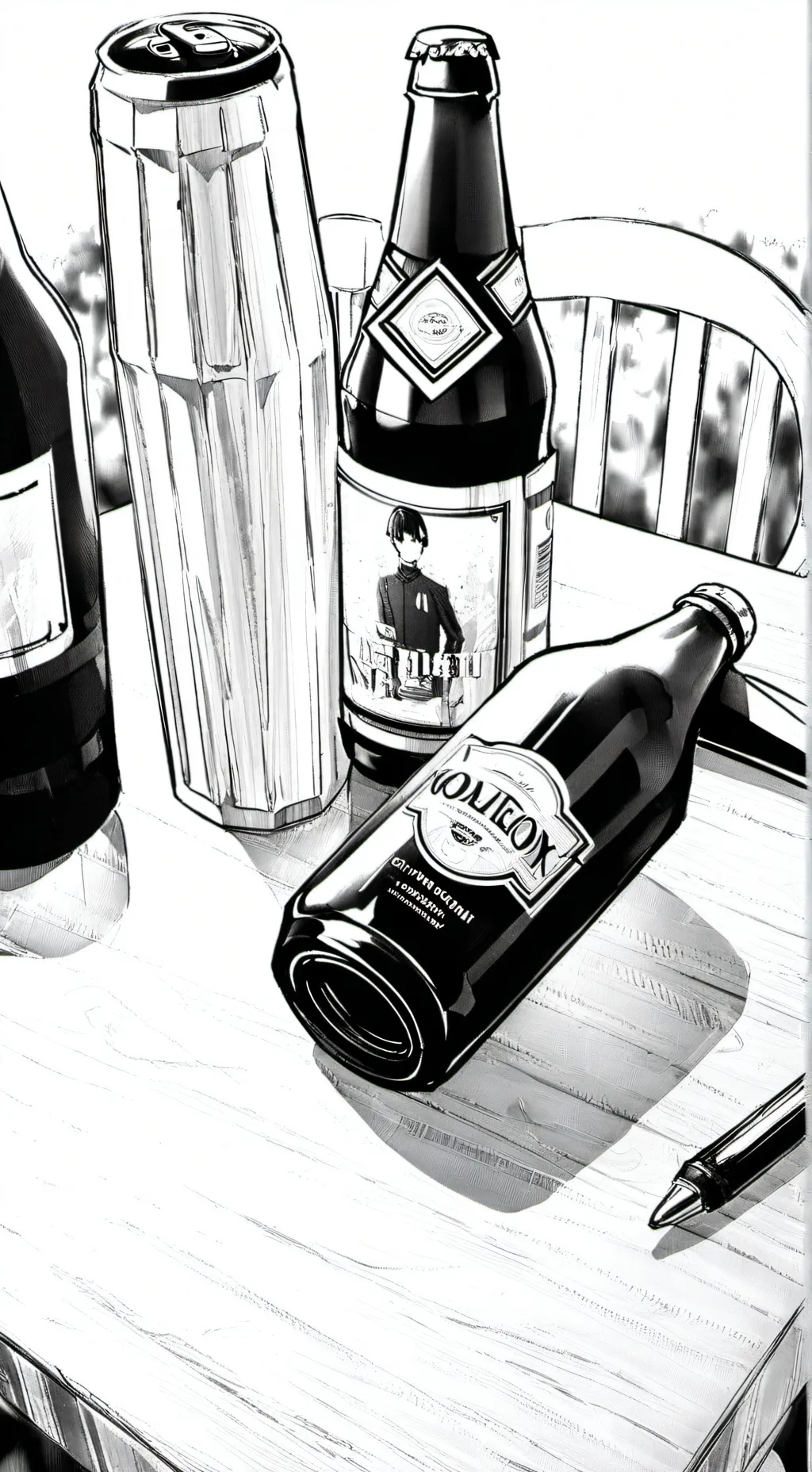 ai character: mha...drunk? background