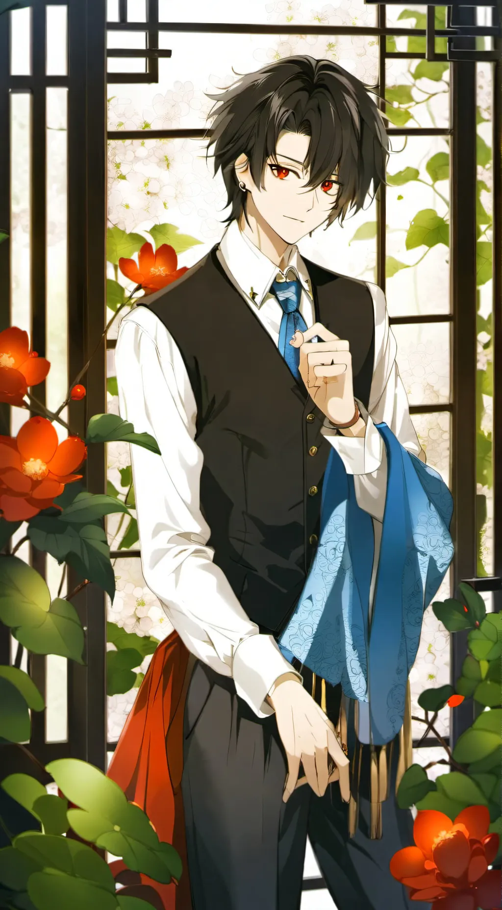 ai character: Sarah  background