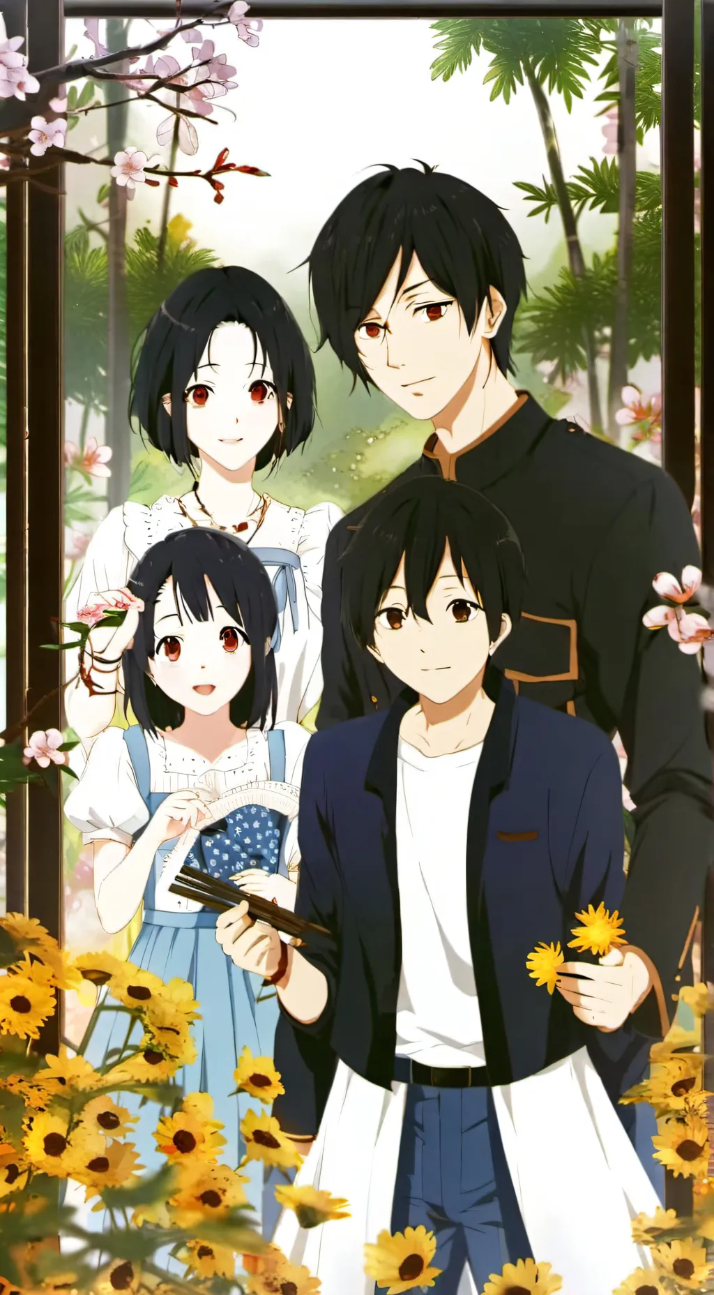 ai character: Forsaken x dw  background