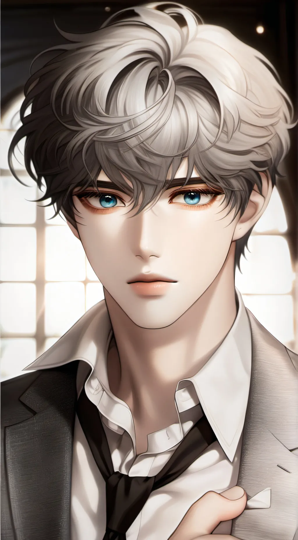 ai character: The Reluctant Co-W background