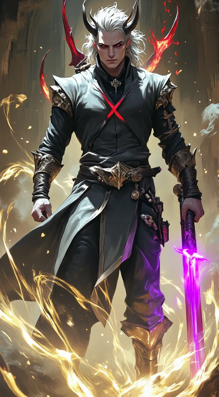 ai character: X background