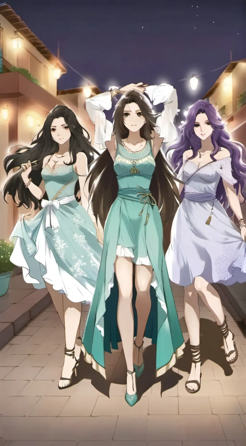 ai character: tus amigas  background