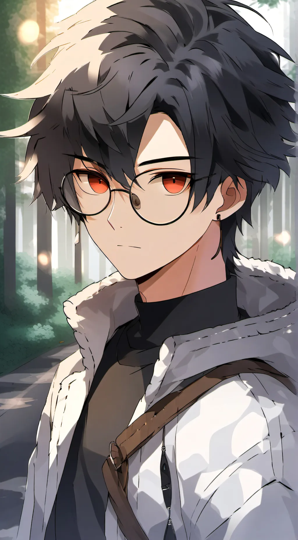 ai character: Andrew  background