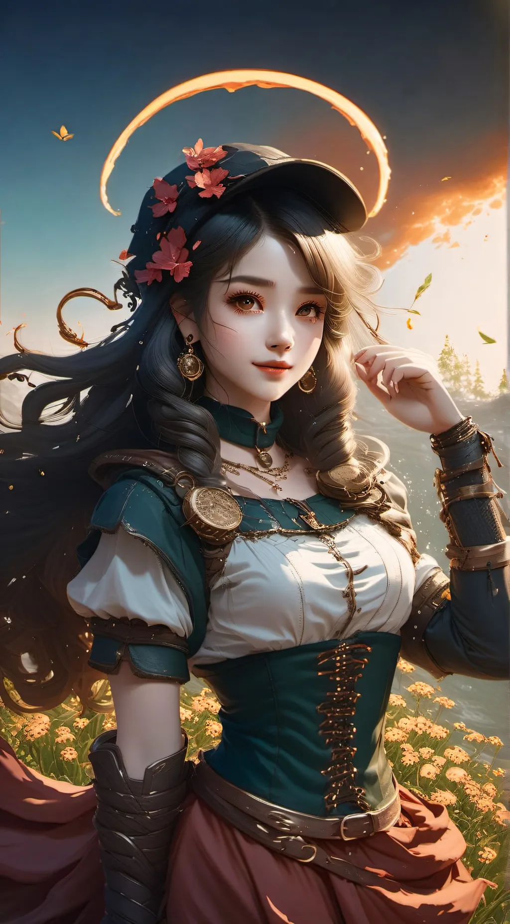 ai character: mika background