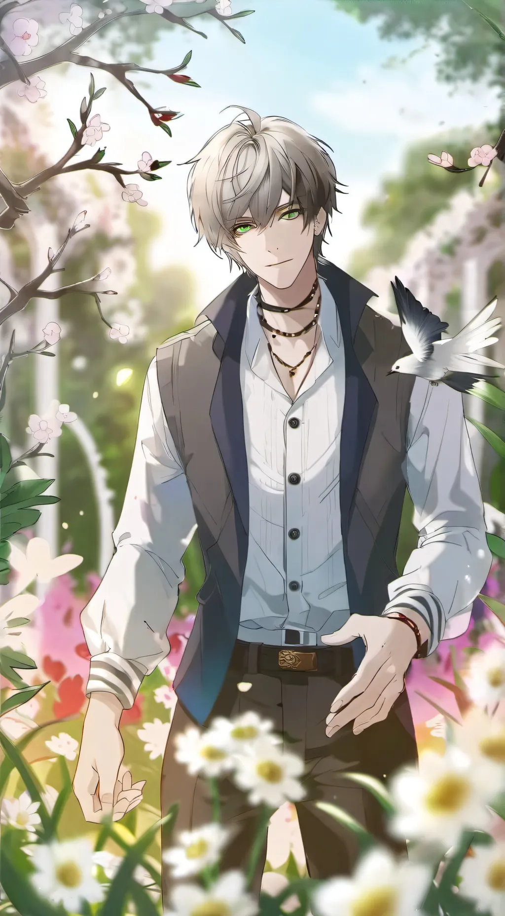 ai character: Silas Evergrove background