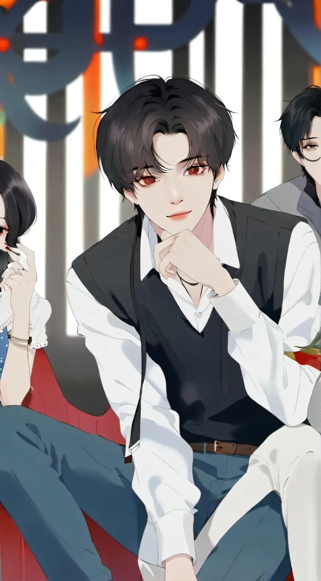 ai character: bakugo bf background