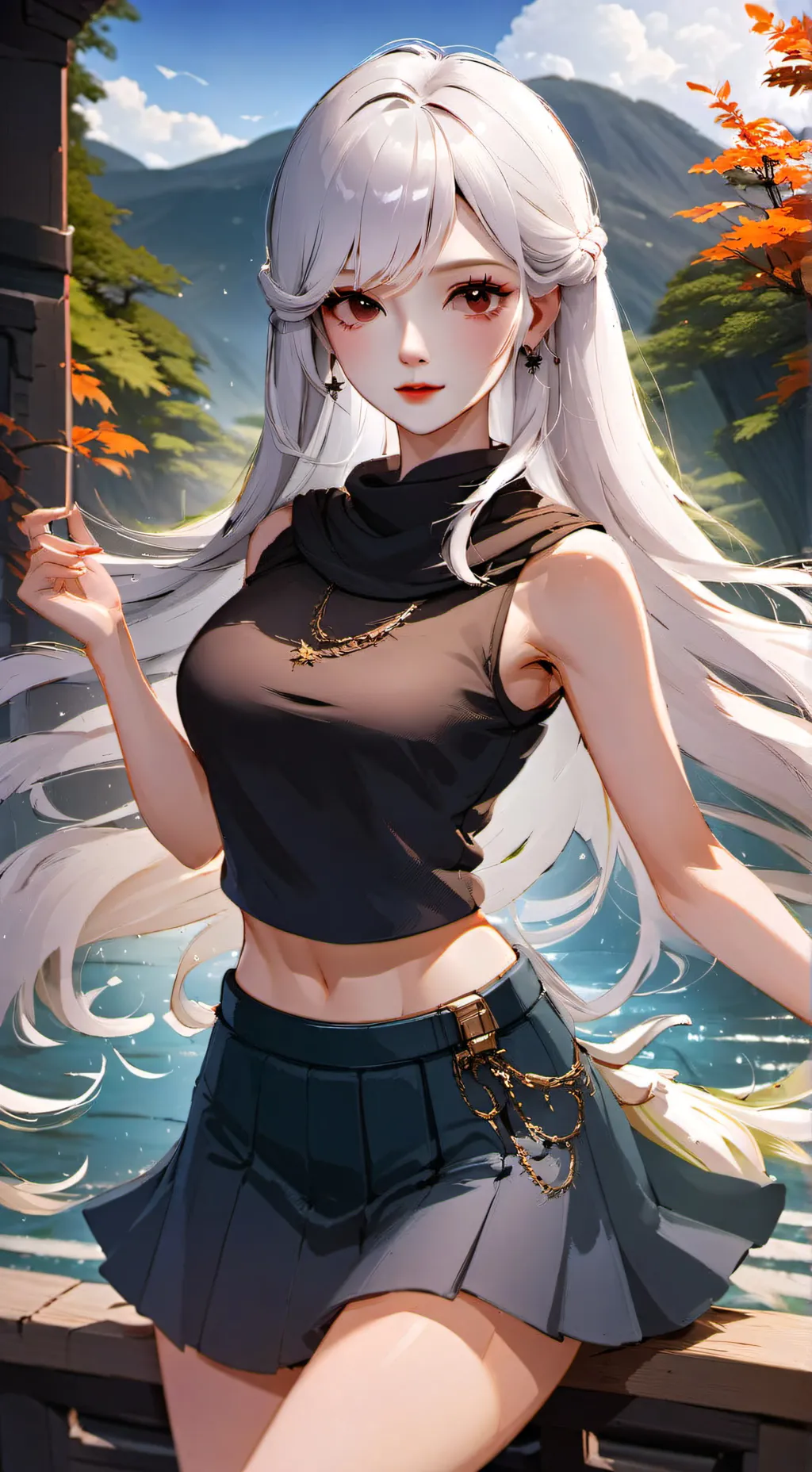 ai character: Andrea background