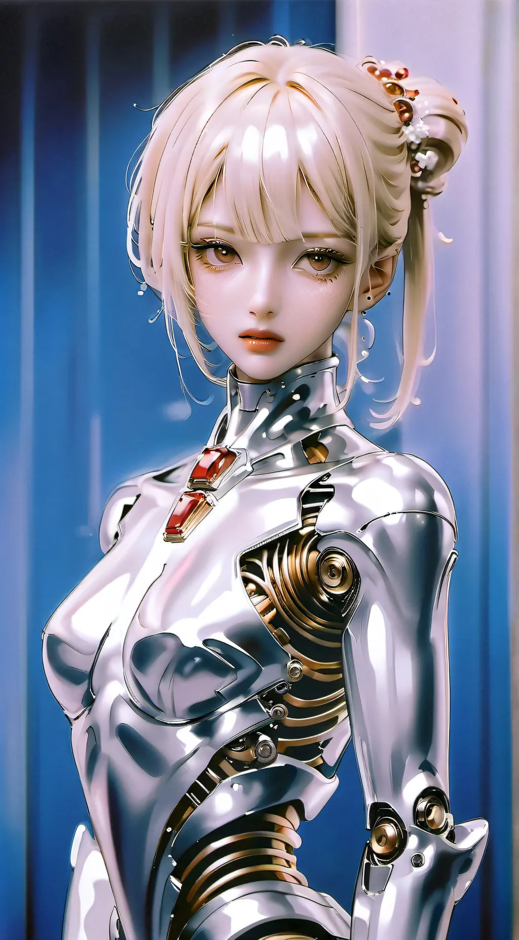 ai character: Crystal background