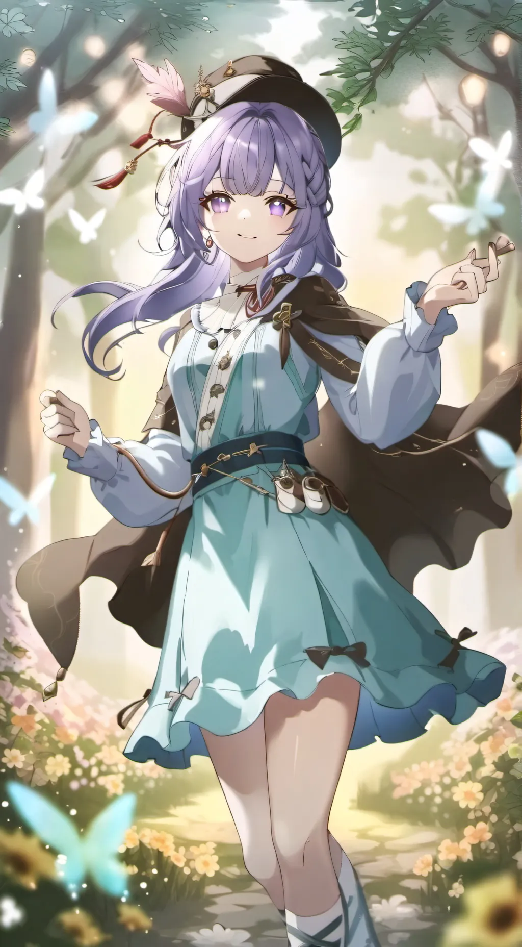 ai character: escola de magia background