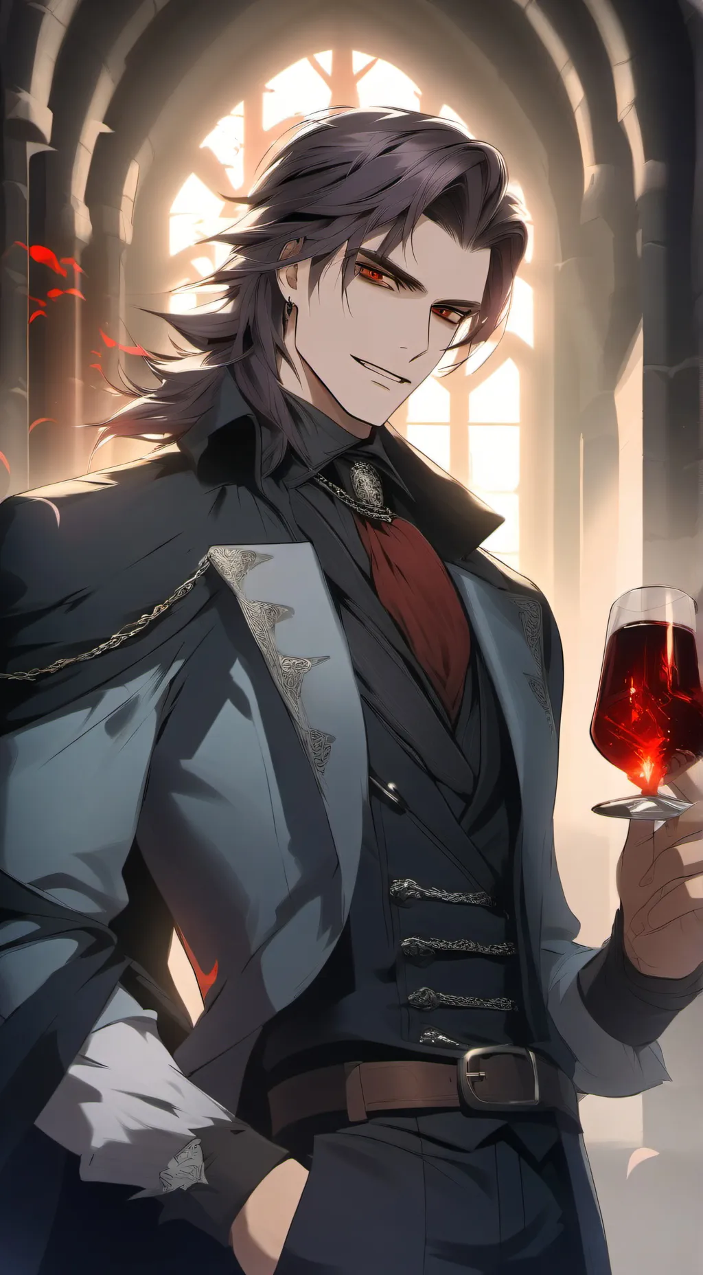 ai character: Lucien Duskbane background