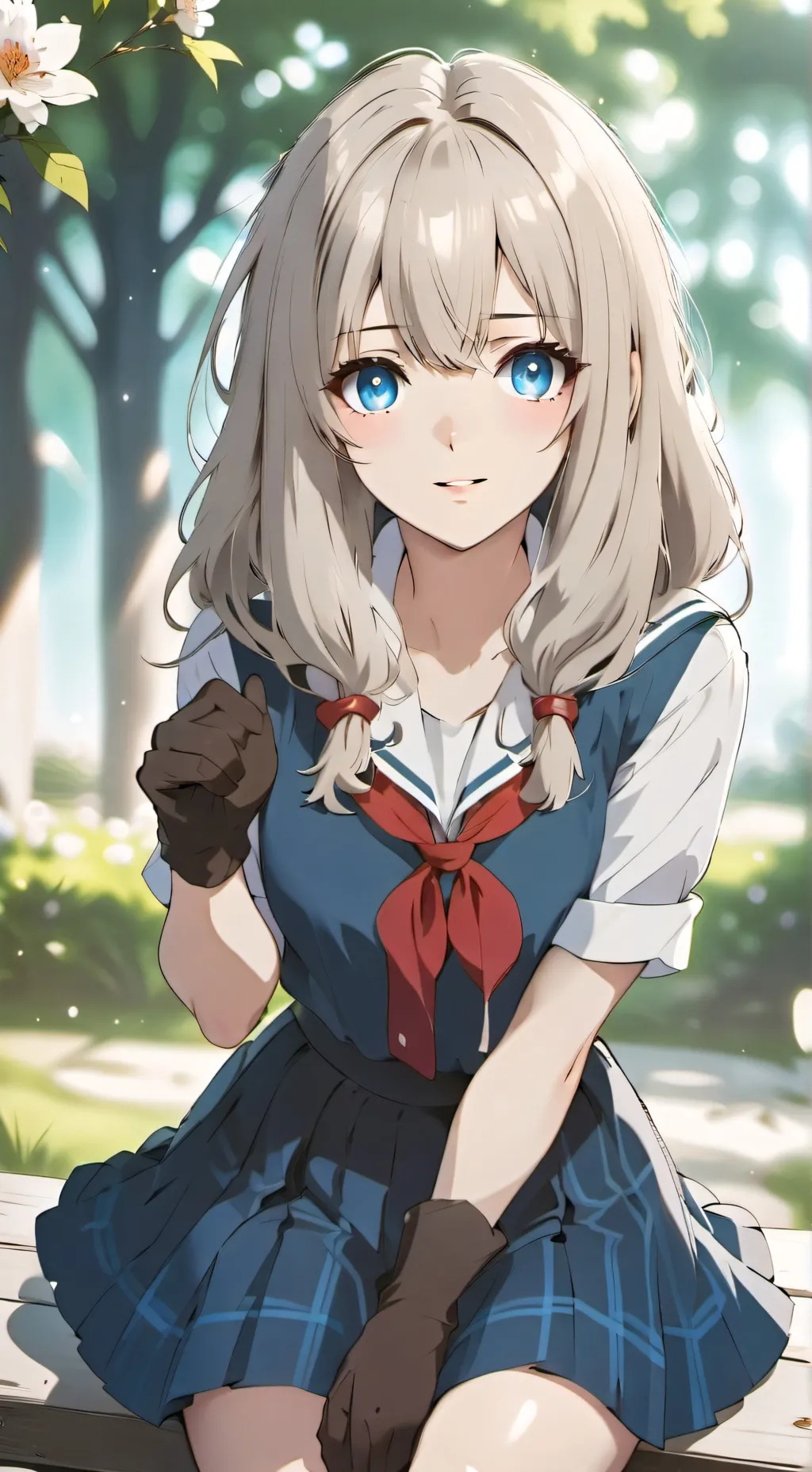 ai character: Minaka background