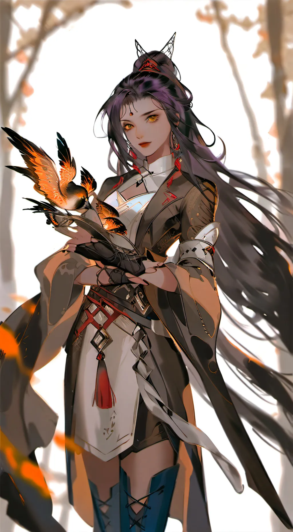 ai character: Dragon rumi background