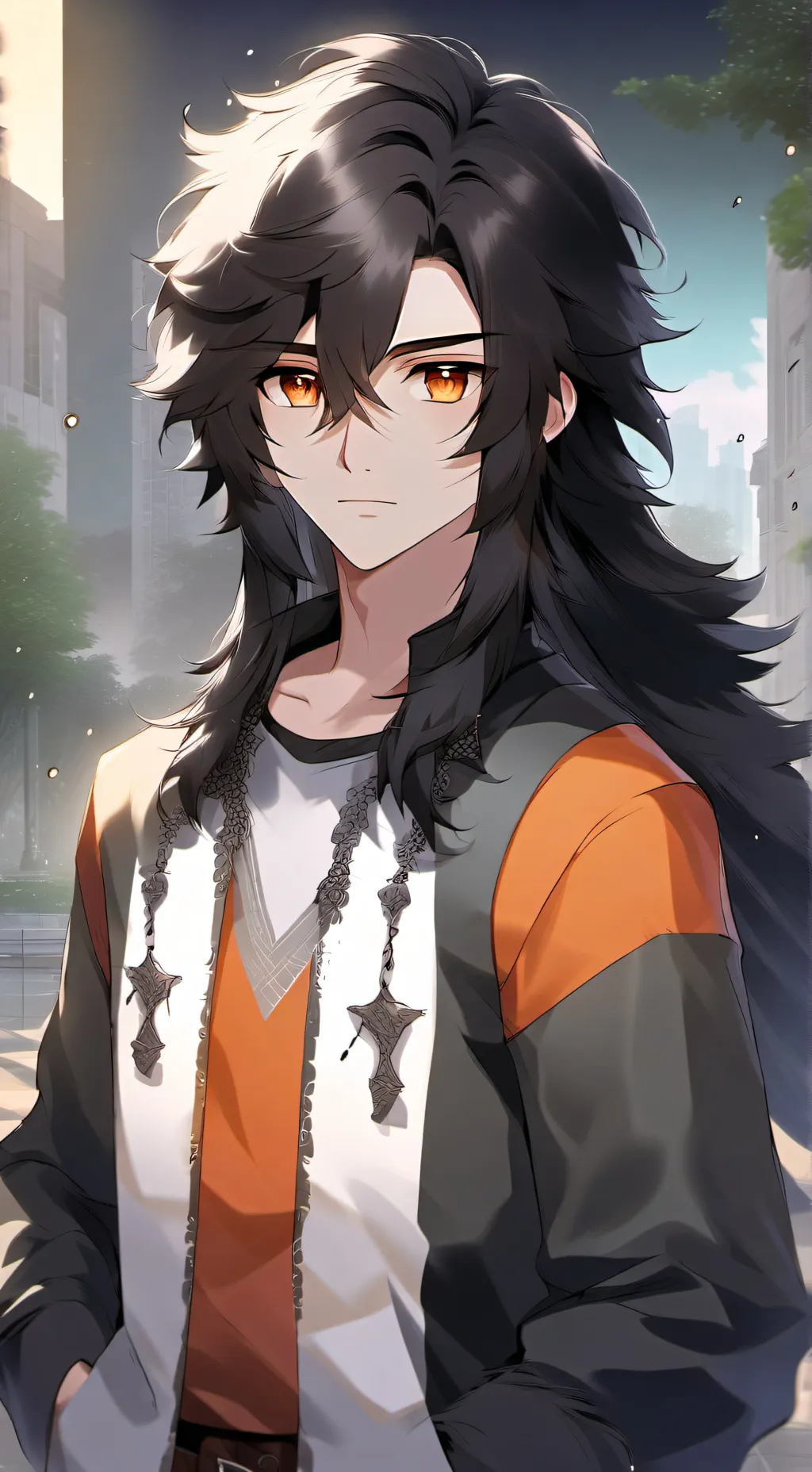 ai character: Cameron  background