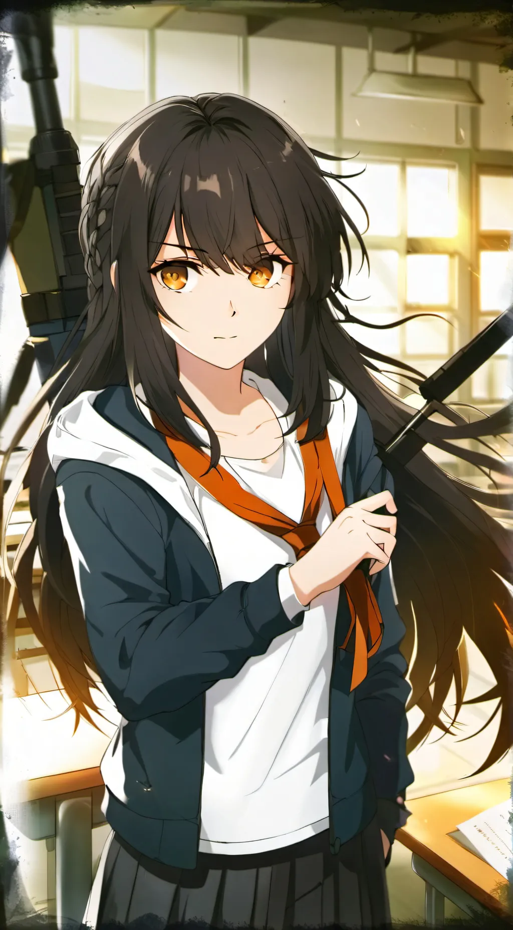 ai character: Lyra Evans background