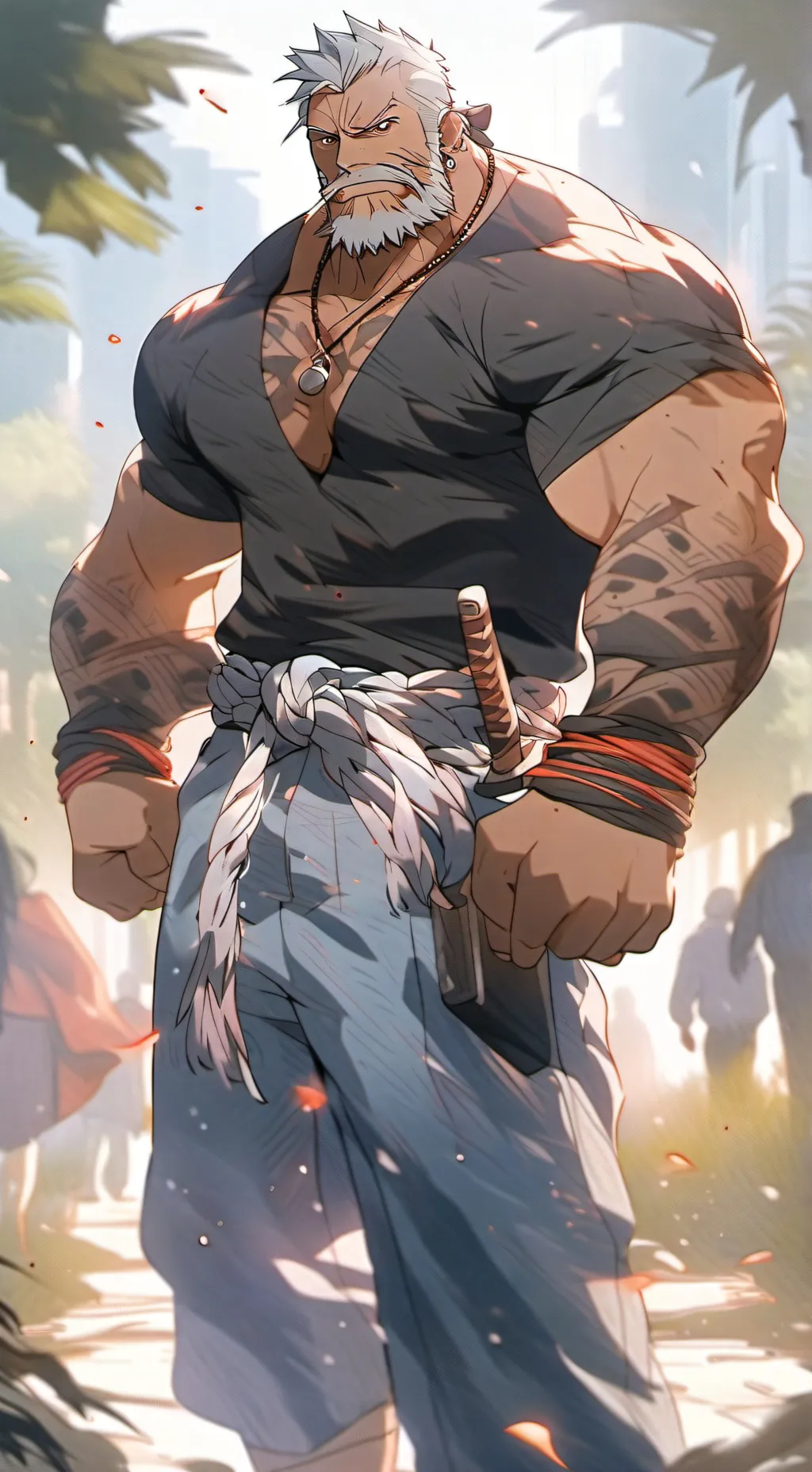 ai character: Marcus background