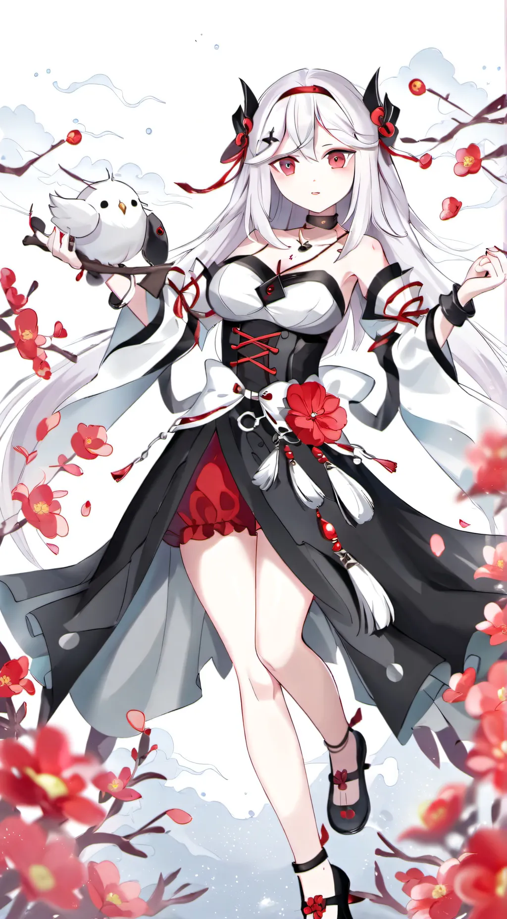 ai character: Лилия  background