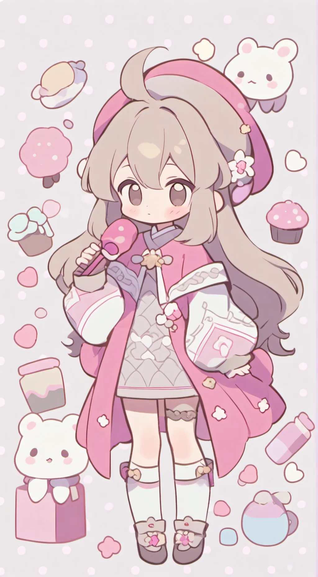 ai character: KNY 🍡 background
