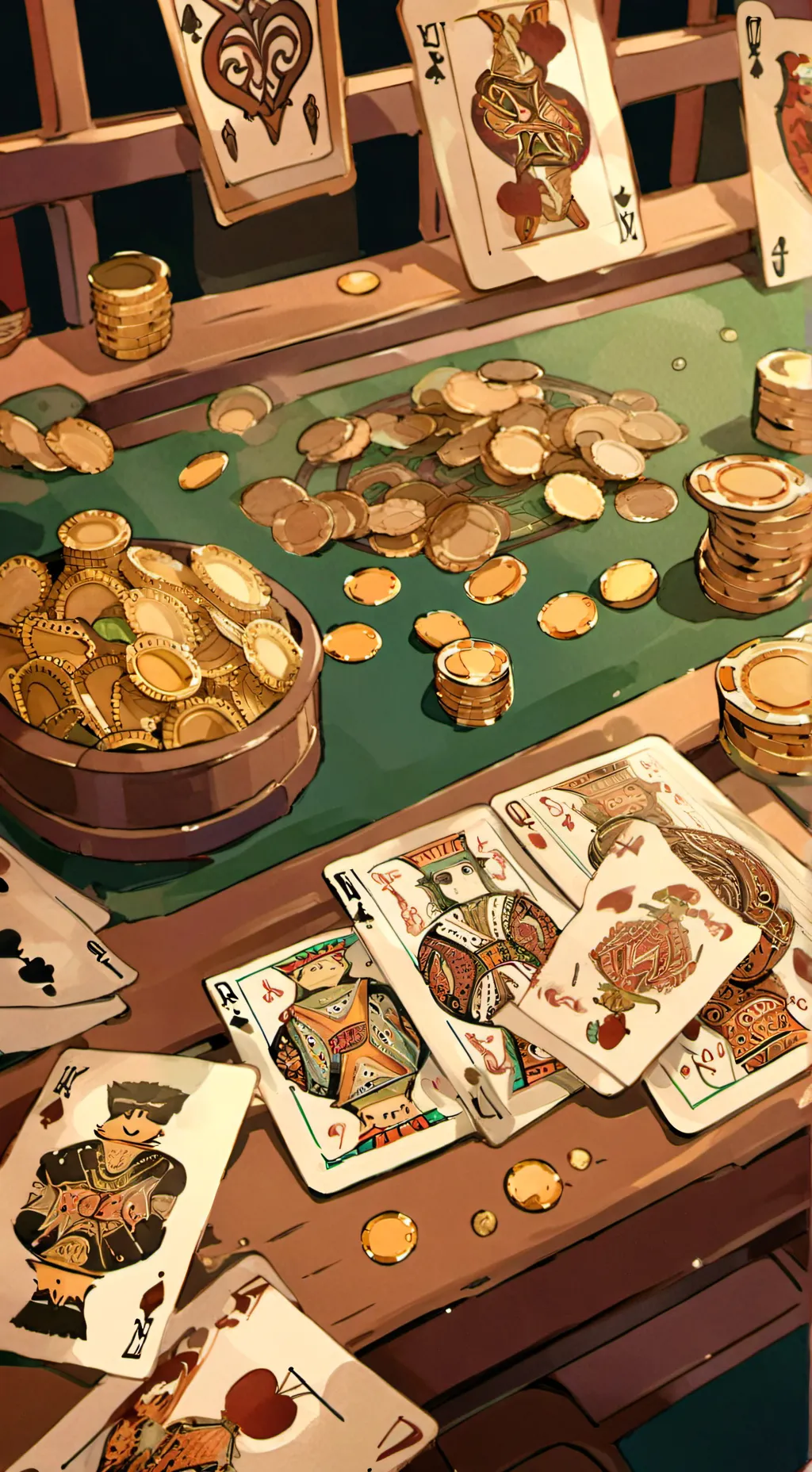 ai character: Kakeguri background