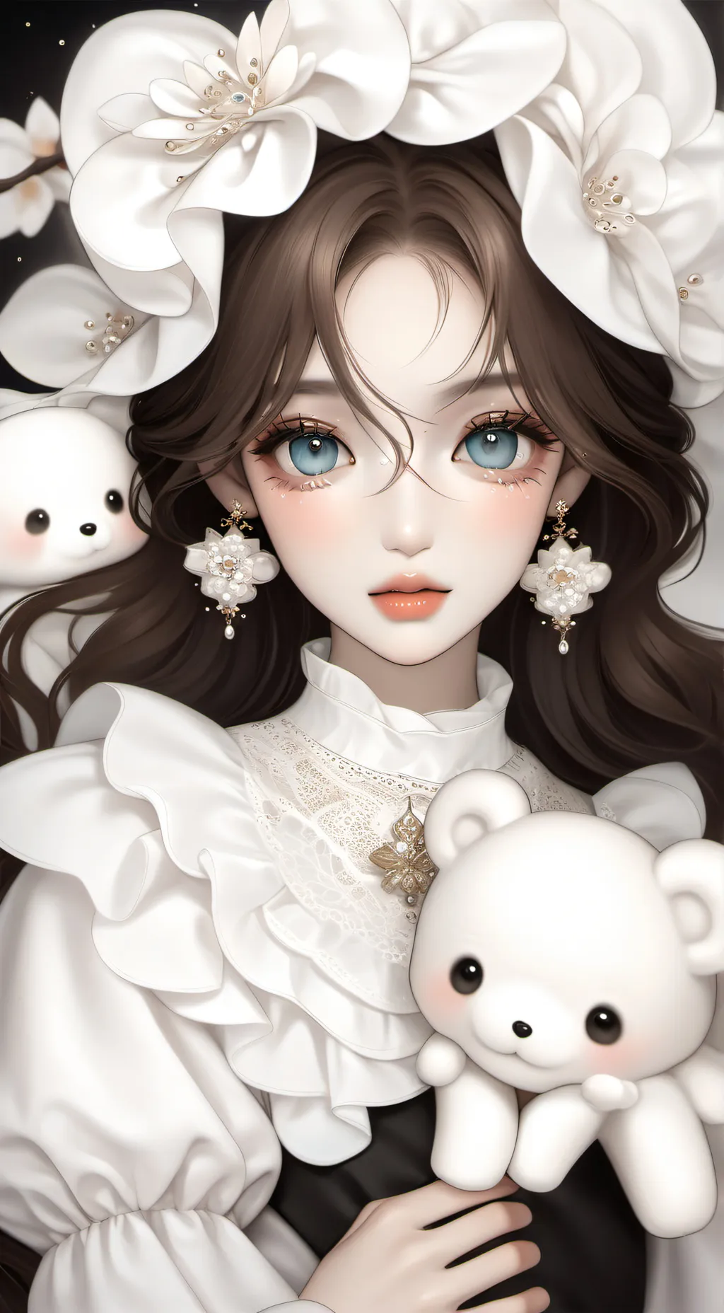 ai character: Mizuki  background