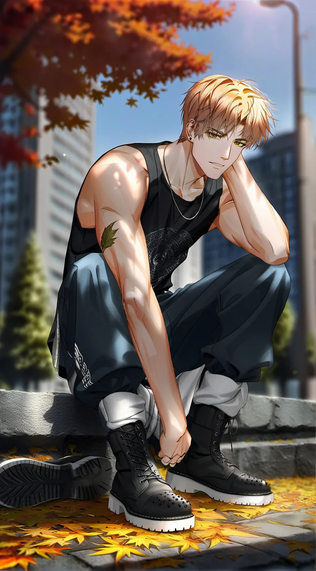 ai character: The fight  background