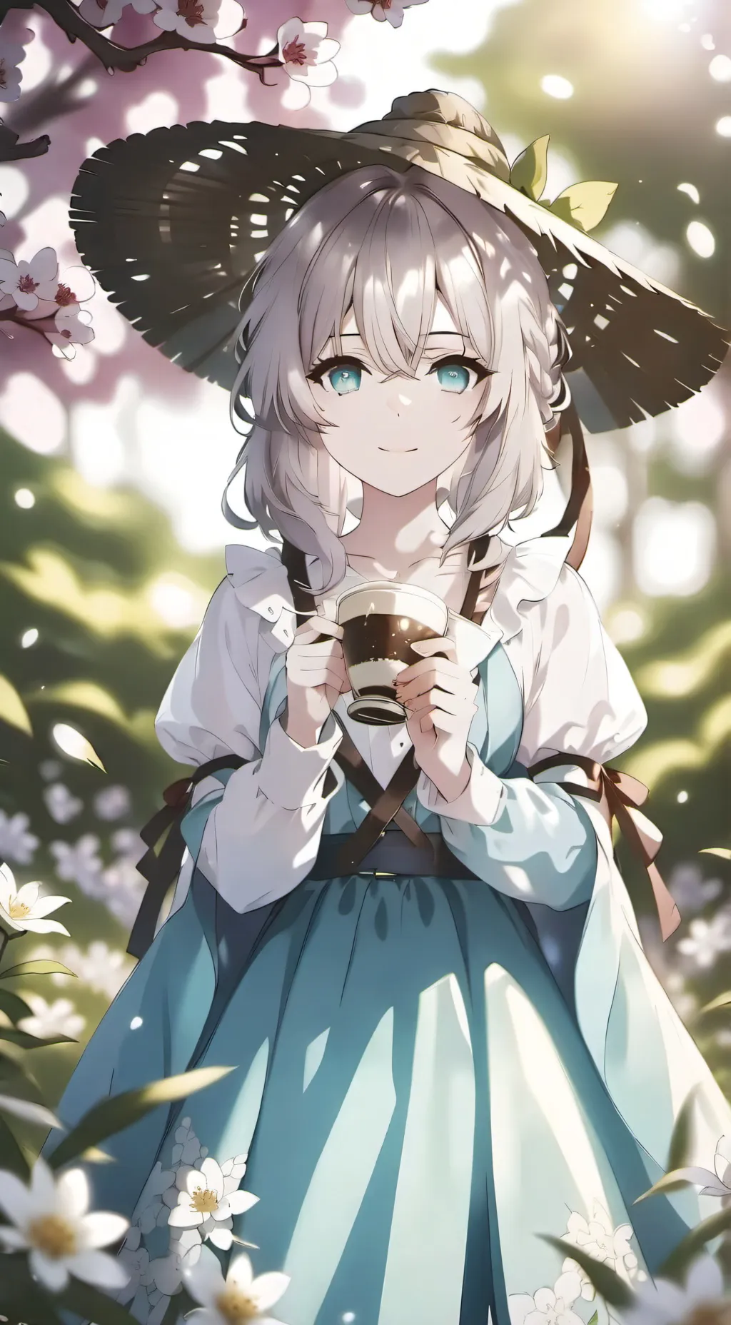 ai character: ~mari~♡ background